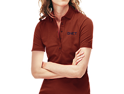 her QNET ME Classic Polo - Jester Red