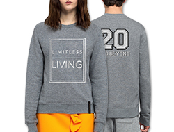 her QNET The V Sweater - Ash Grey