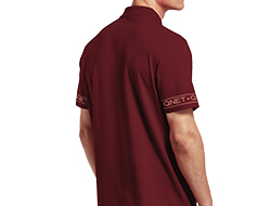 his QNET EST 98 Polo - Cherry Red