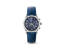 Iris Chronograph Watch - Deep Blue