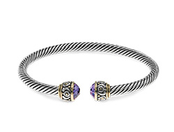 Iris Grotto Bangle